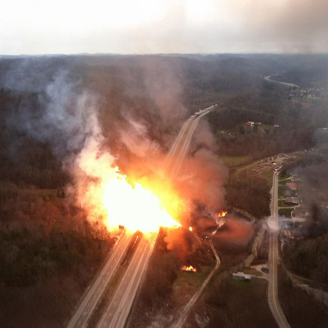 This gas line explosion is a great example of how we are taxing our environment.