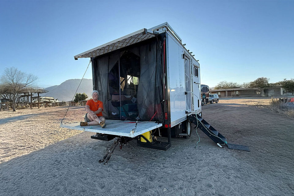 Converting a 16’ – 2023 Ford E350 Box Truck - bus conversion photo