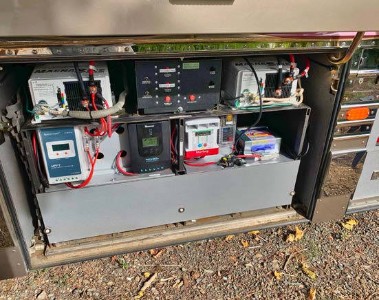 Best of Both Worlds – Combining Lead-acid and Lithium Batteries in your Bus Conversion RV - bus conversion photo