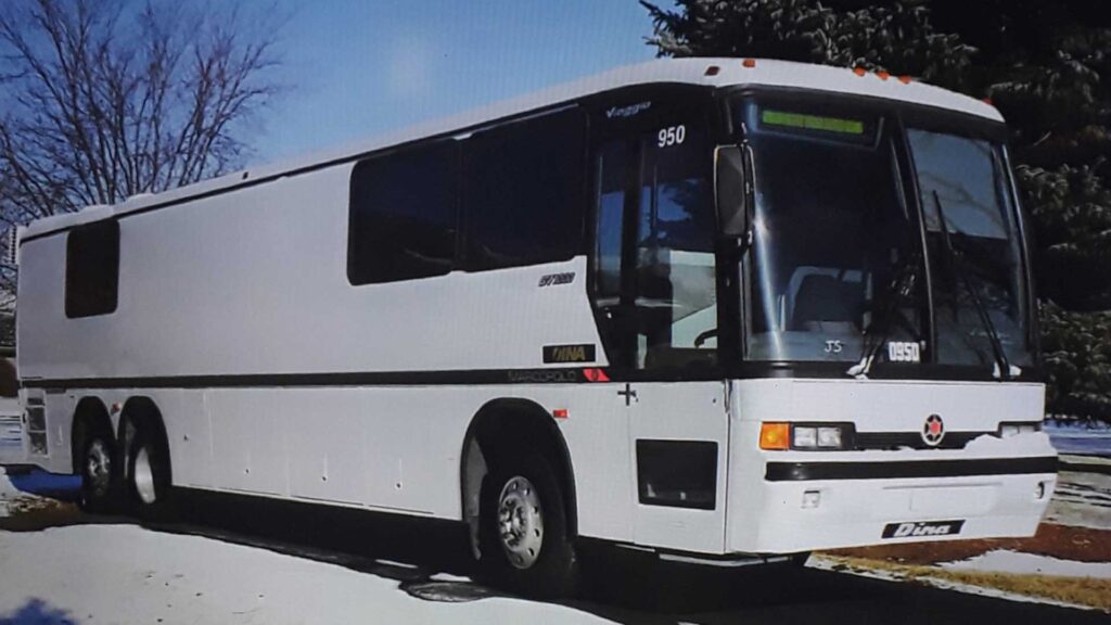 Older Bus Vs. Newer Bus | BCM photo