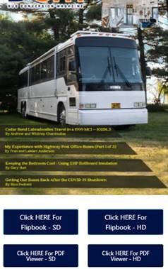 How to Login to Read the Magazine - bus conversion photo
