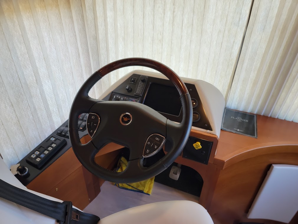 The Cockpit and lower dash.