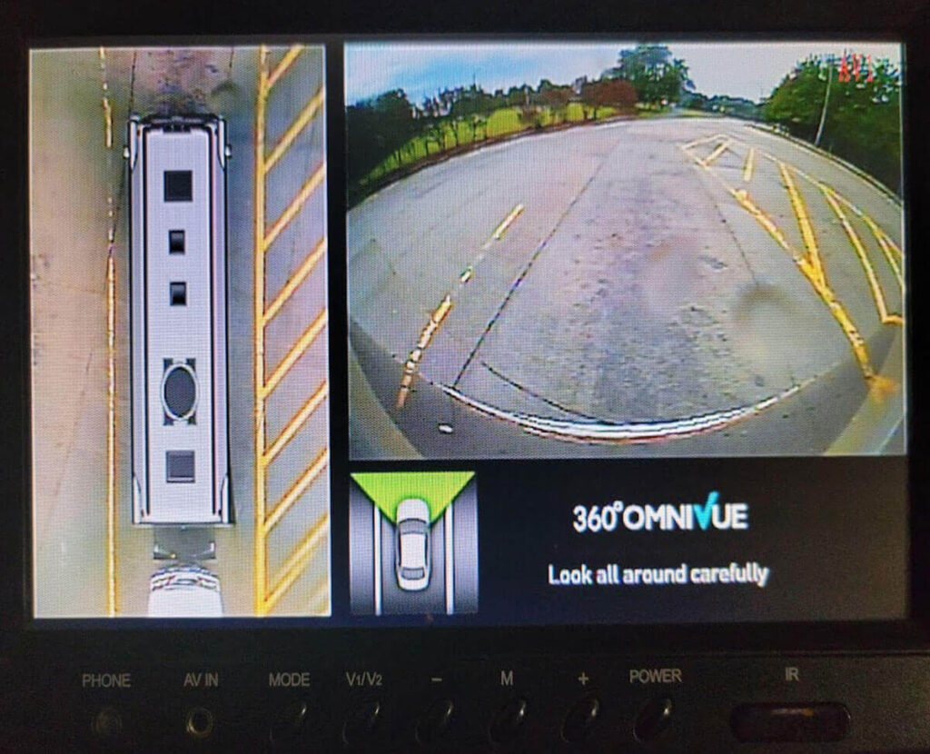 I Can See Clearly Now - With My 360 OmniVue Vision Camera System - bus conversion photo