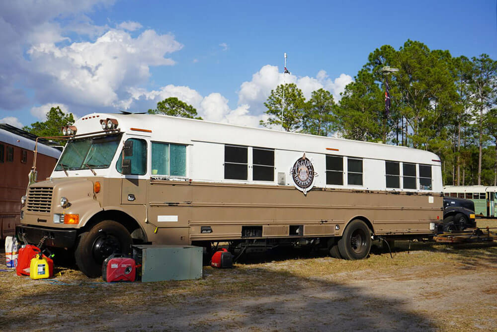 Skoolie Swarm 2022 - bus conversion photo