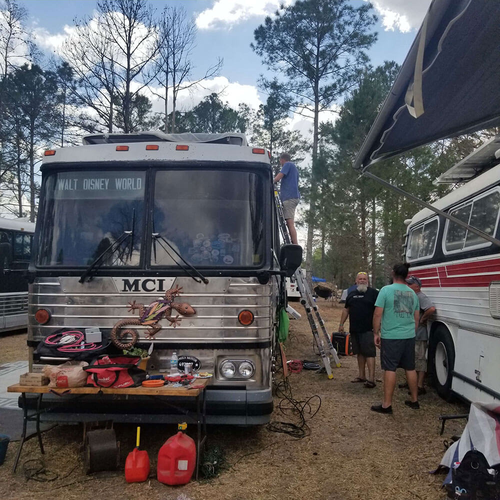 Skoolie Swarm 2022 - bus conversion photo