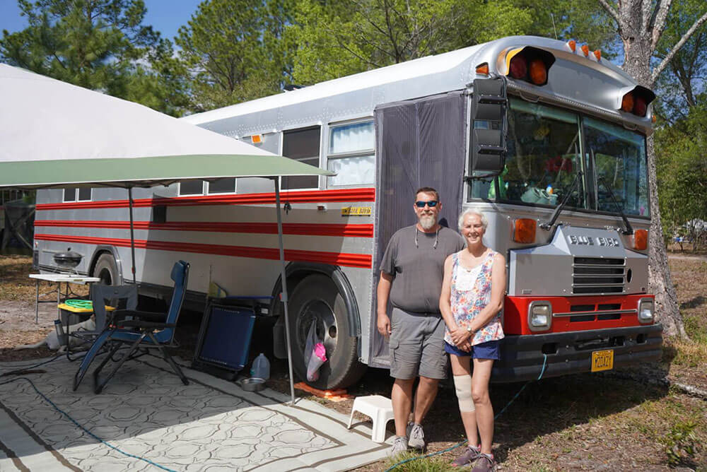Skoolie Swarm 2022 - bus conversion photo