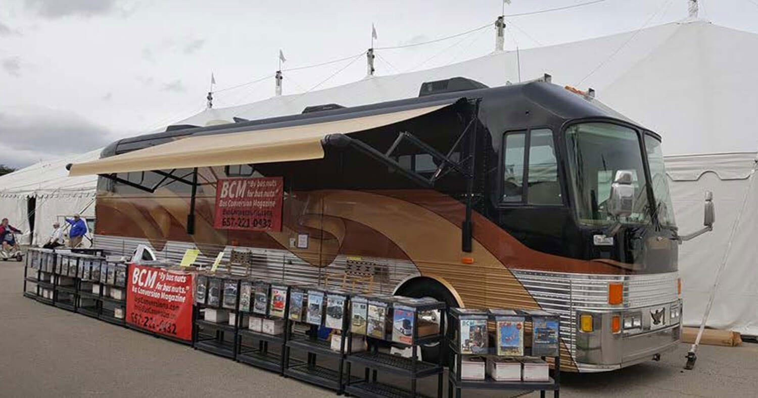 First Wide Body Eagle Bus In | BCM photo