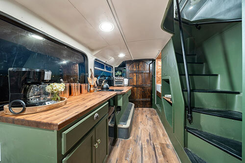 The kitchen.