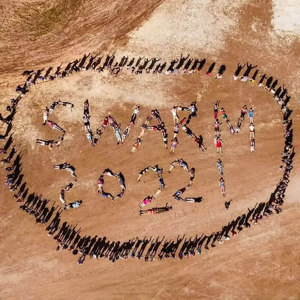 Group drone shot by @moschwanerphotography.