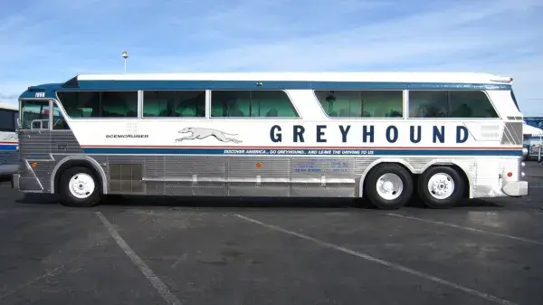 Sizing up the Six MCI’s First Wide-Body Bus - bus conversion photo