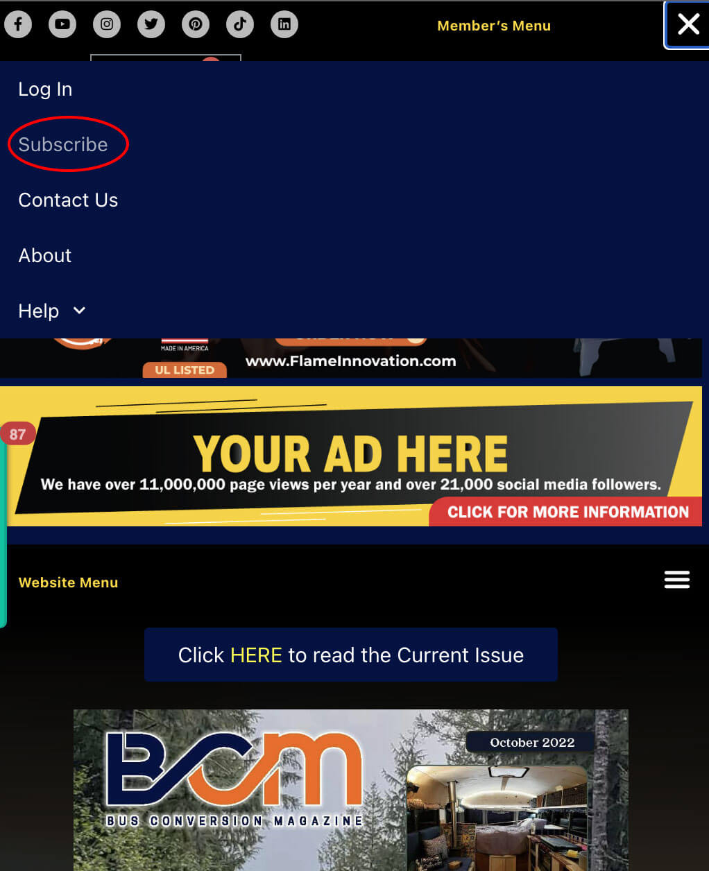 How to Subscribe to BCM - bus conversion photo