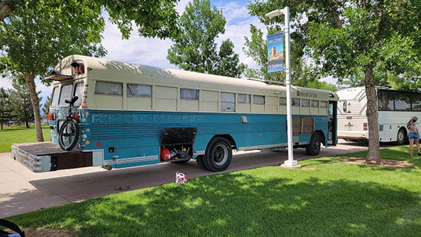 The 2022 People’s Tiny House Festival  - bus conversion photo