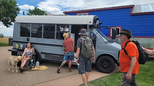 The 2022 People’s Tiny House Festival  - bus conversion photo