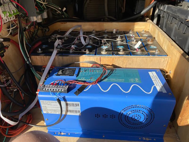 Electrifying the Elephant – Solar Power Build - bus conversion photo