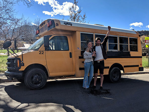 Sweet Bea - The Bus Life Kitchen – A 2001 Chevrolet 3500 Van Front Mid Bus - bus conversion photo