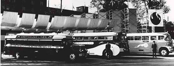 Greyhound’s Historical Fleet for Sale - bus conversion photo