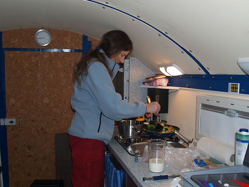 On The Road In A Converted Swiss Army Truck  - bus conversion photo