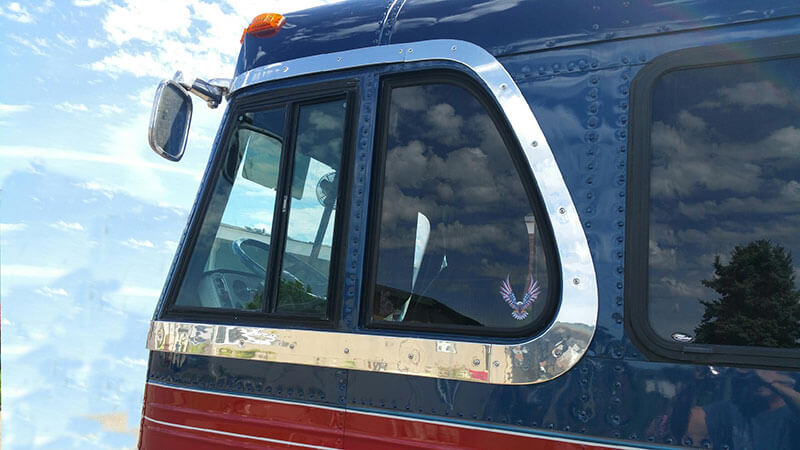 Converting a nostalgic 1956 GM Bus Into an Enjoyable RV - bus conversion photo