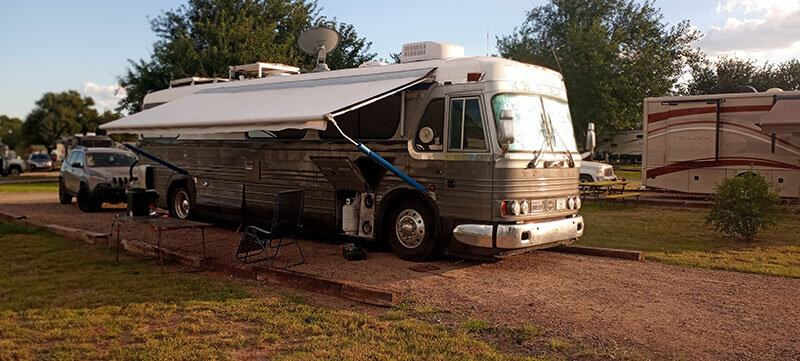 Robert and Marie Pimentel’s bus.
