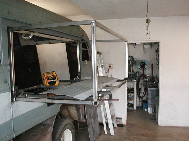 Slide out fabrication