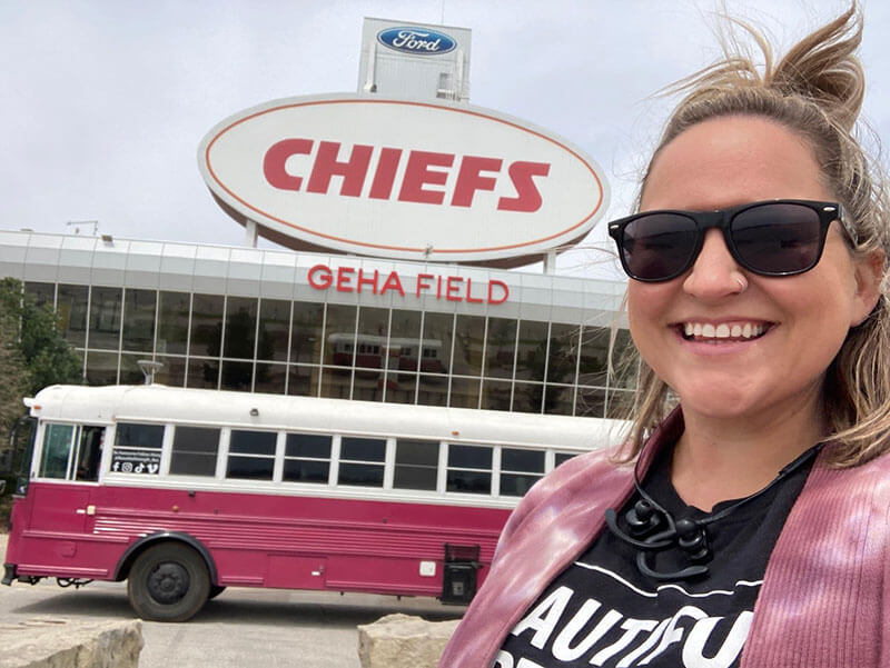 Arrowhead Stadium Kansas City, Missouri 
(April 2022).
