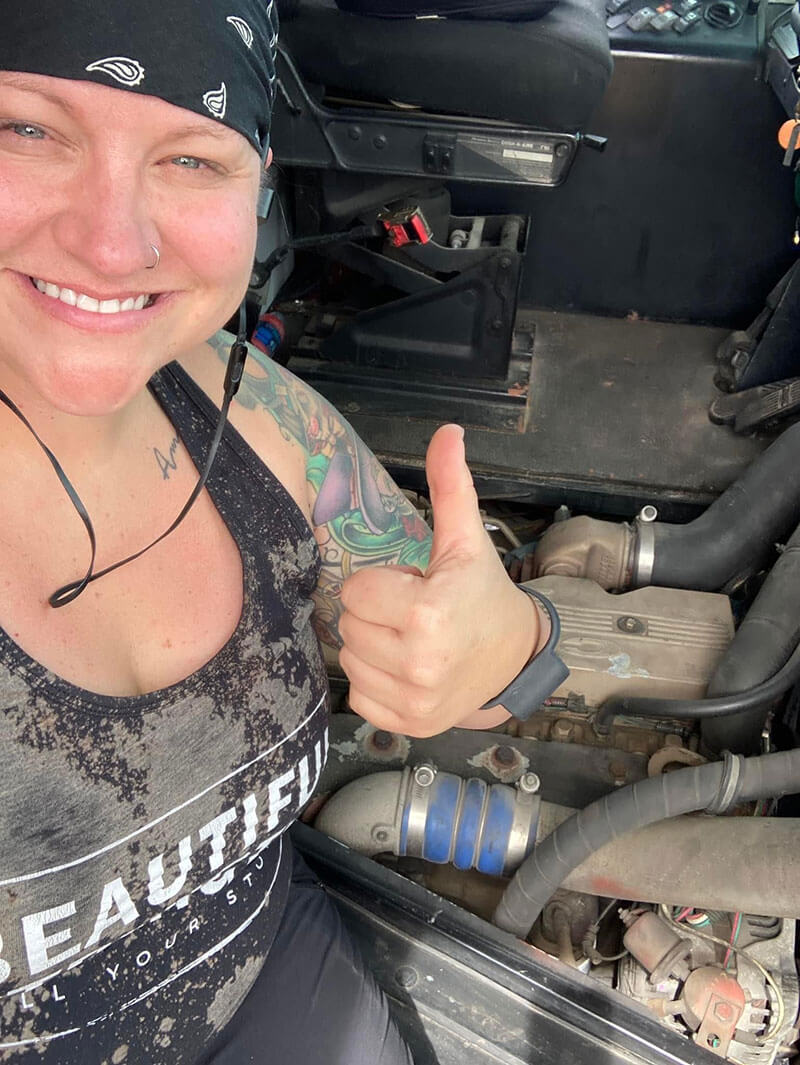 Blown turbo hose near Coeur d’Alene, Idaho (June 2021).