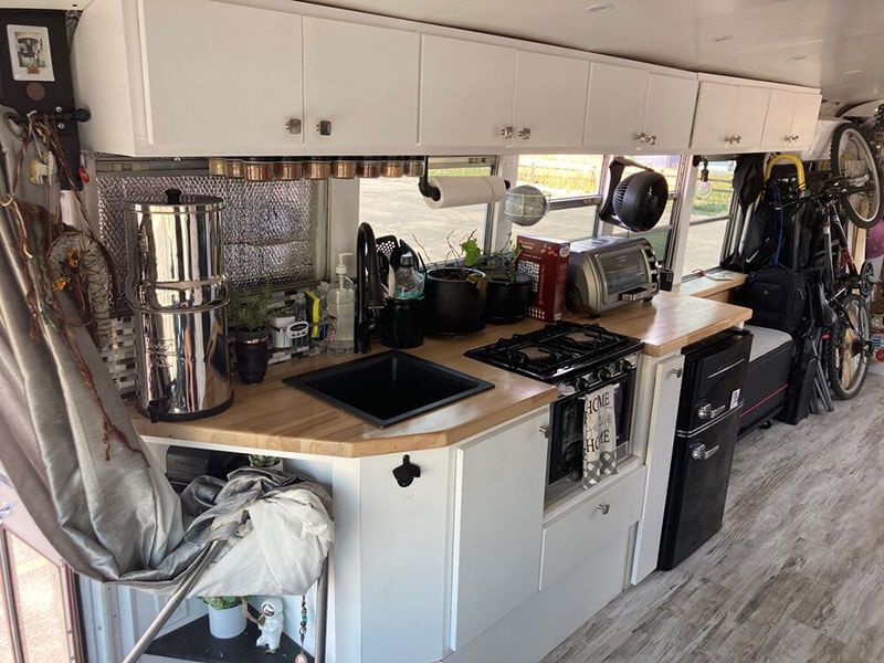 Custom kitchen designed by Annette.
