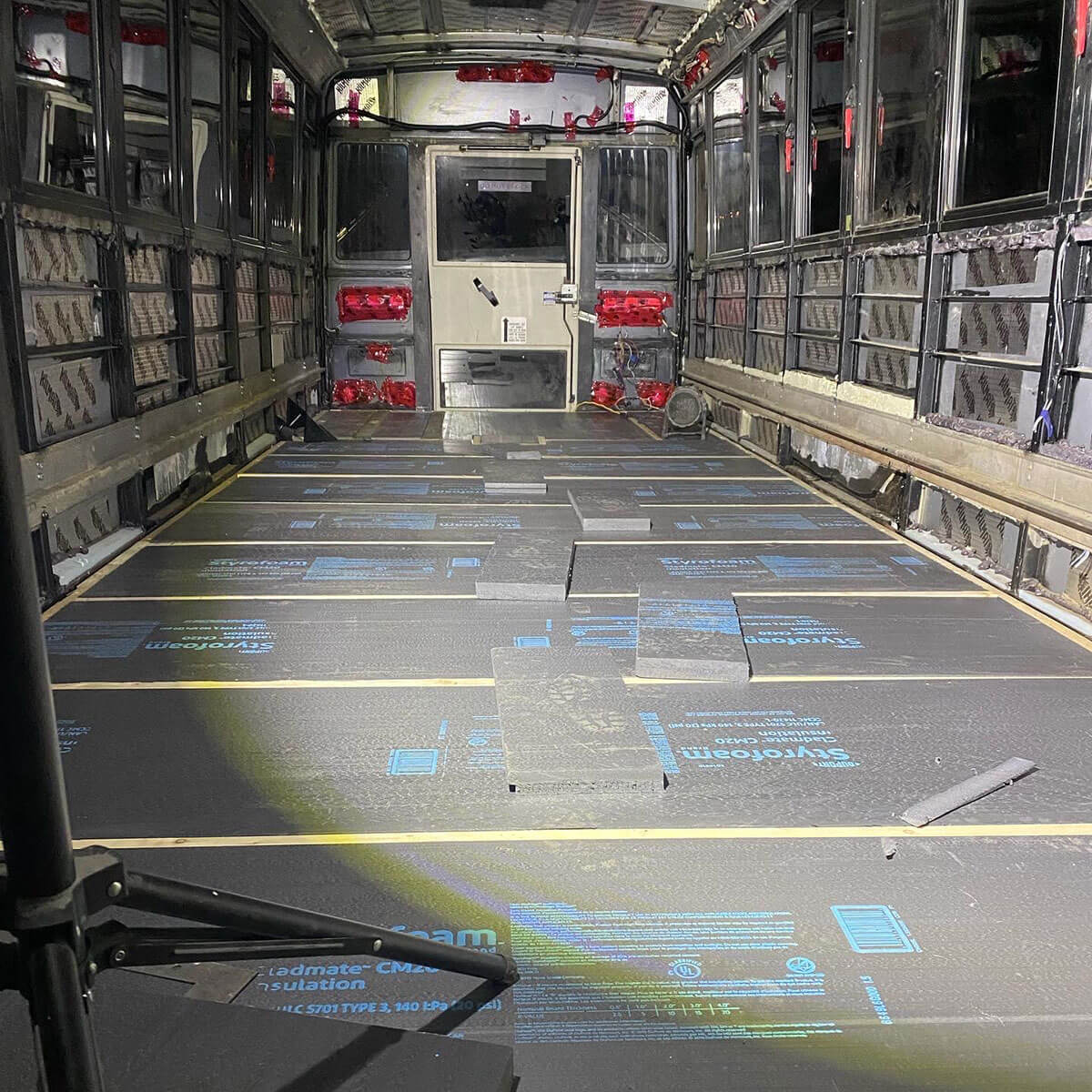 Kruzin’ in the Kraken - A 2013 Thomas Freightliner Skoolie - bus conversion photo