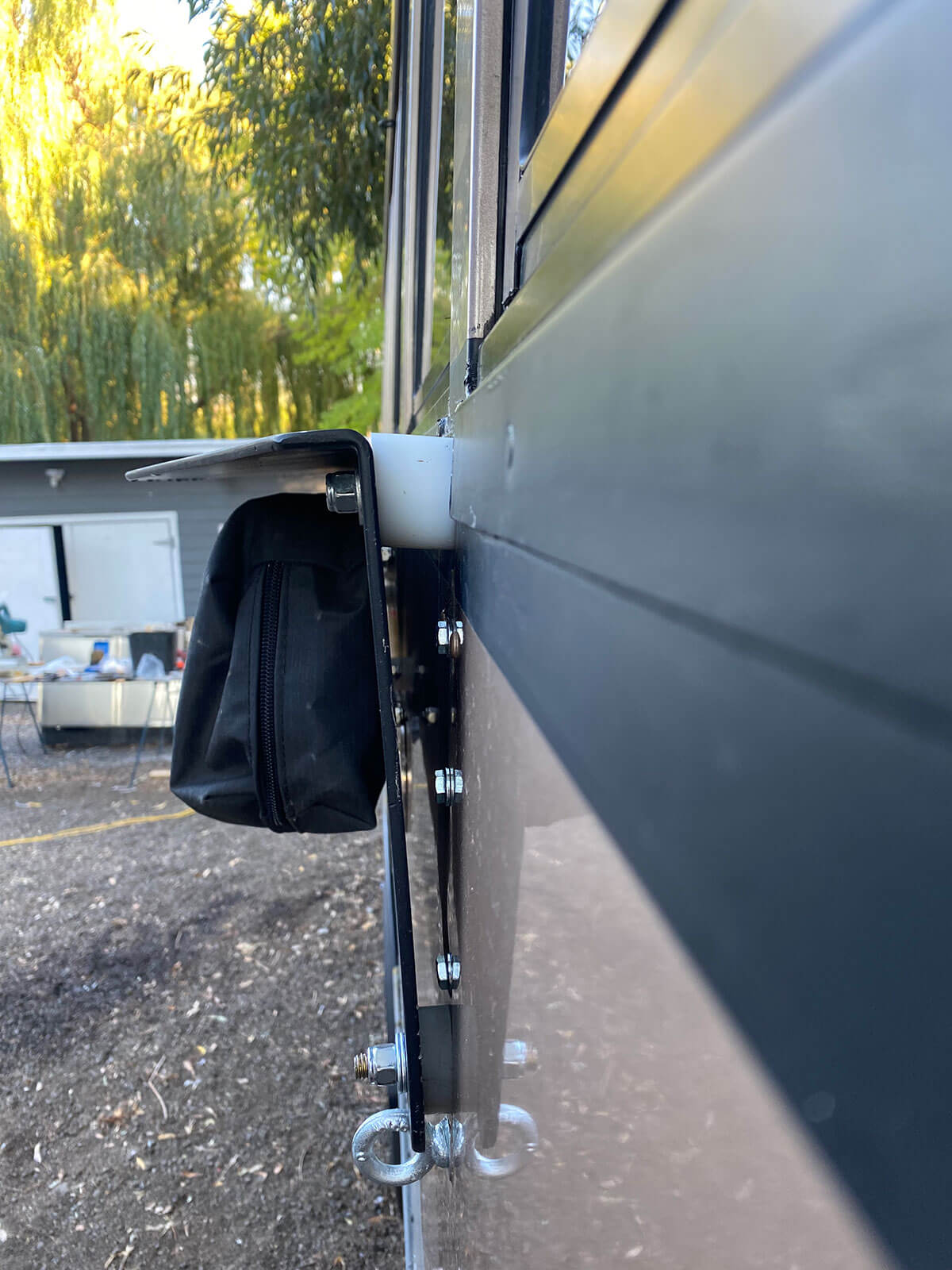Kruzin’ in the Kraken - A 2013 Thomas Freightliner Skoolie - bus conversion photo