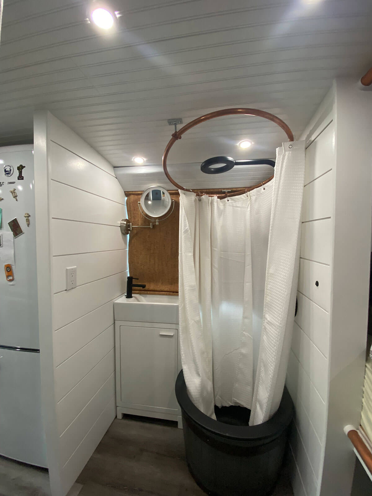 Kruzin’ in the Kraken - A 2013 Thomas Freightliner Skoolie - bus conversion photo