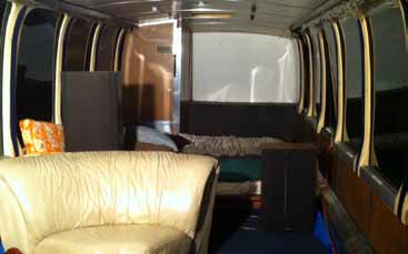 How To Convert a Bus in One Day - bus conversion photo
