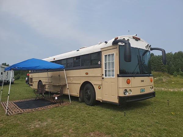 Skoolie U.P. 2023 A Teen’s Point of View - bus conversion photo