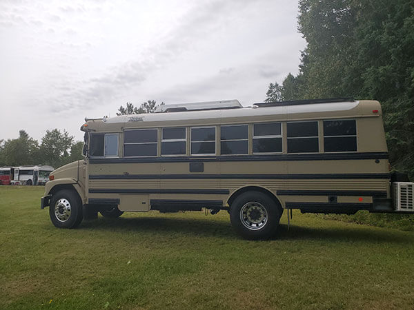 Skoolie U.P. 2023 A Teen’s Point of View - bus conversion photo