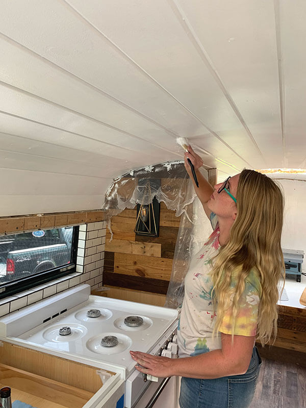 The Sasquatters – A 2003 Thomas EF Skoolie - bus conversion photo