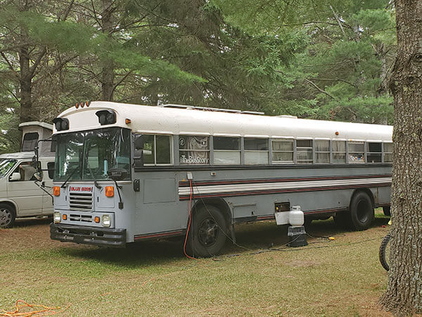 Skoolie U.P. 2023 A Teen’s Point of View - bus conversion photo