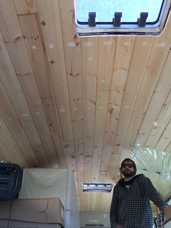 The Sasquatters – A 2003 Thomas EF Skoolie - bus conversion photo