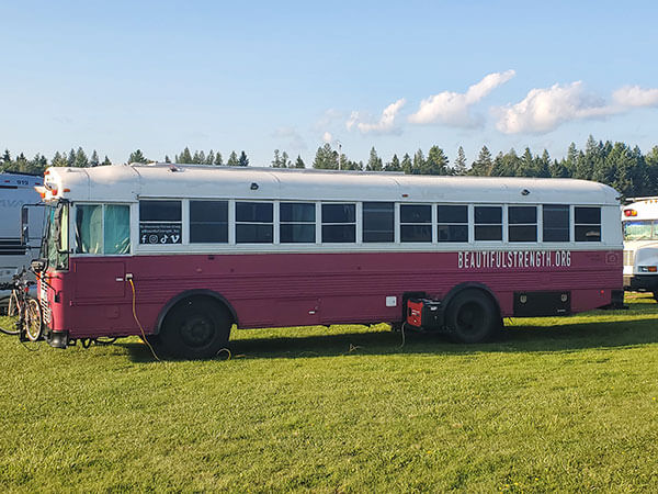 Skoolie U.P. 2023 A Teen’s Point of View - bus conversion photo