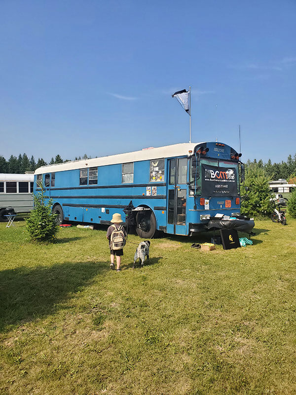 Skoolie U.P. 2023 A Teen’s Point of View - bus conversion photo
