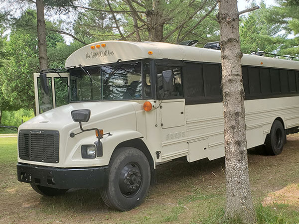 Skoolie U.P. 2023 A Teen’s Point of View - bus conversion photo