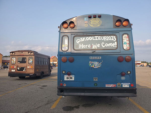 Skoolie U.P. 2023 A Teen’s Point of View - bus conversion photo