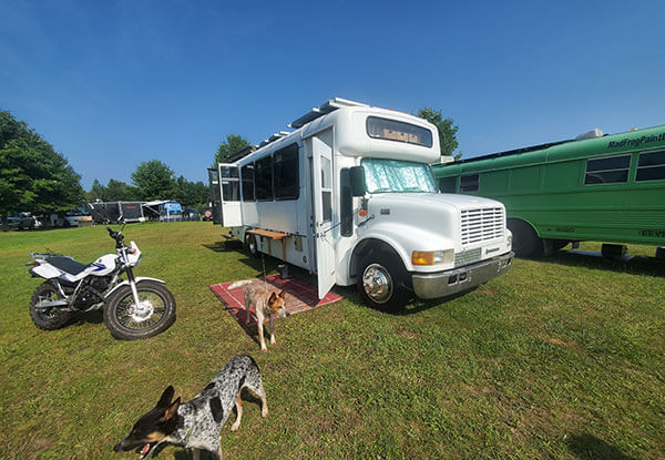 Skoolie U.P. 2023 A Teen’s Point of View - bus conversion photo