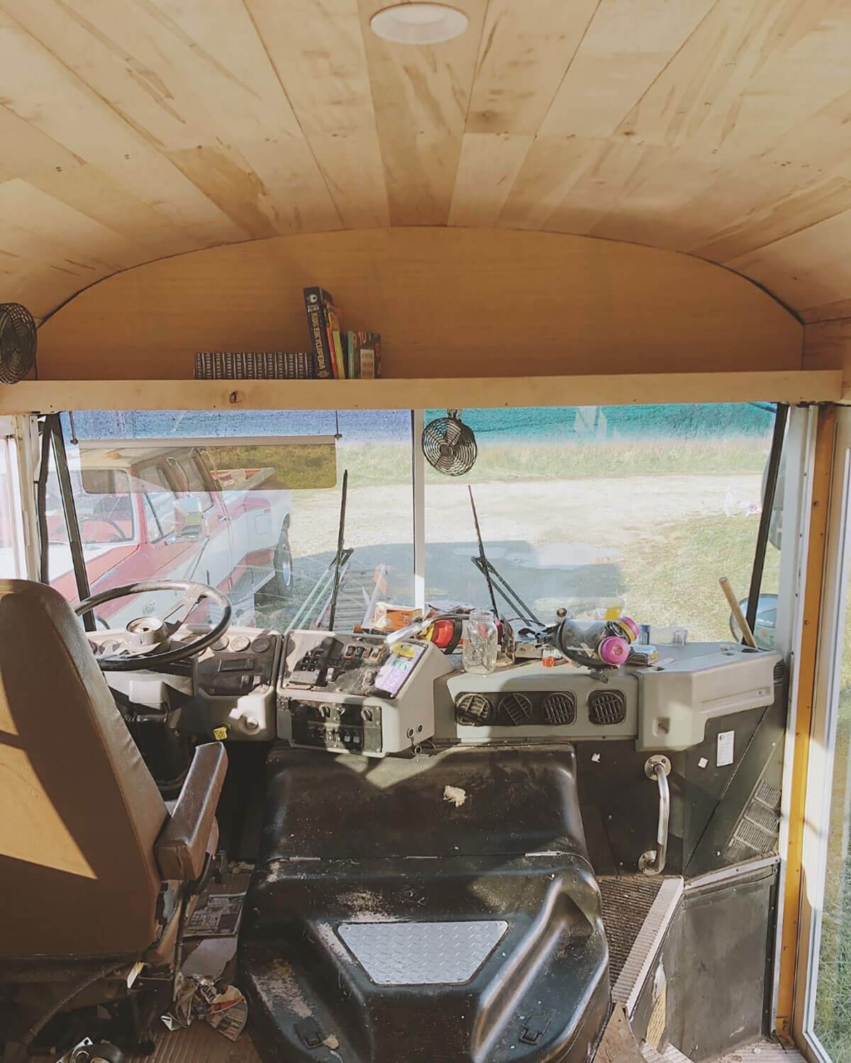 The Roaming Fowler Bus A 2004 Blue Bird All-American  - bus conversion photo