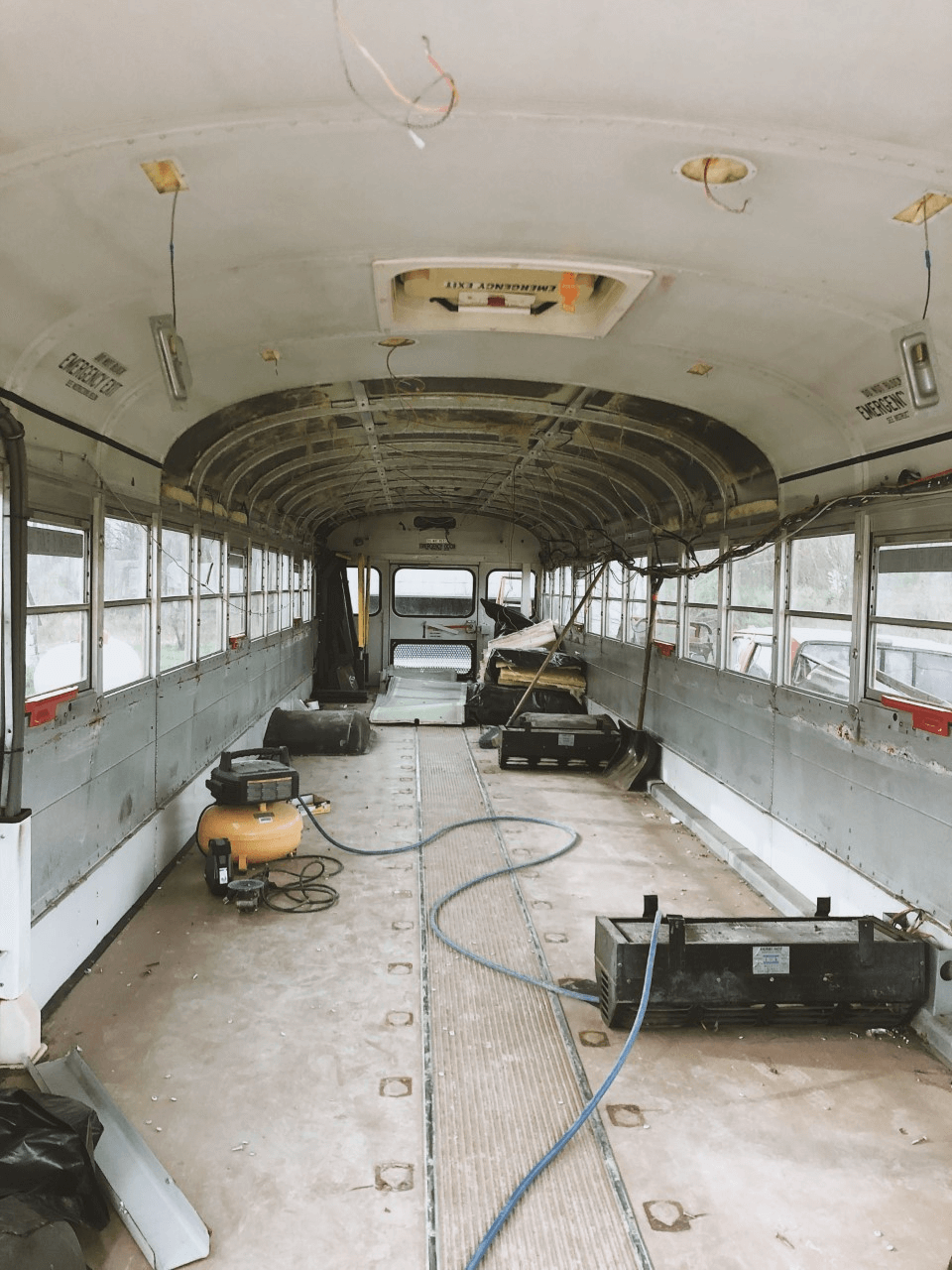 The Roaming Fowler Bus A 2004 Blue Bird All-American  - bus conversion photo