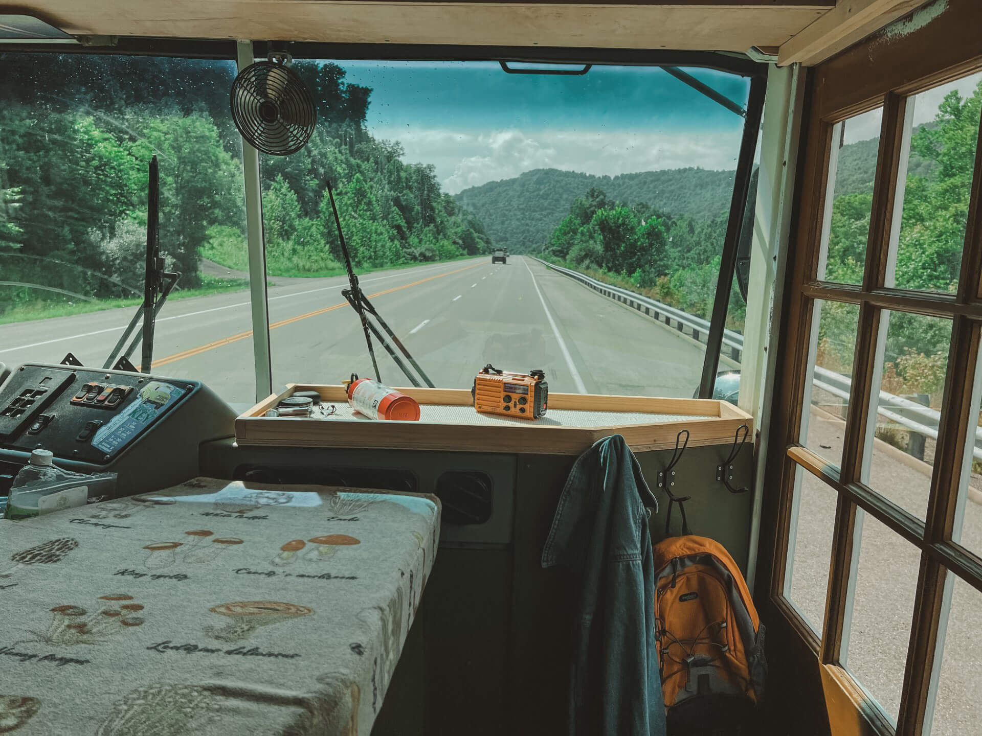 The Roaming Fowler Bus A 2004 Blue Bird All-American  - bus conversion photo