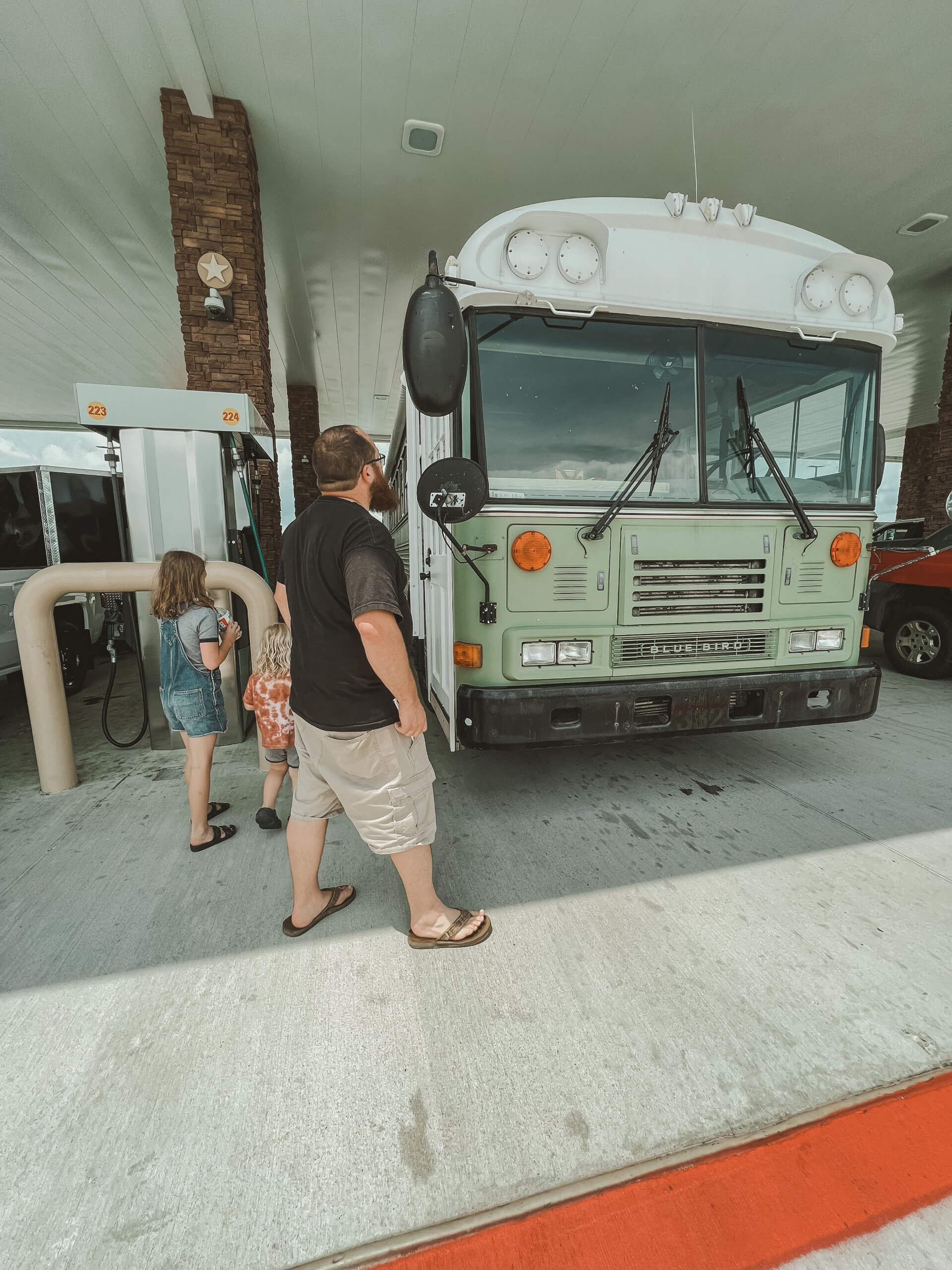 The Roaming Fowler Bus A 2004 Blue Bird All-American  - bus conversion photo