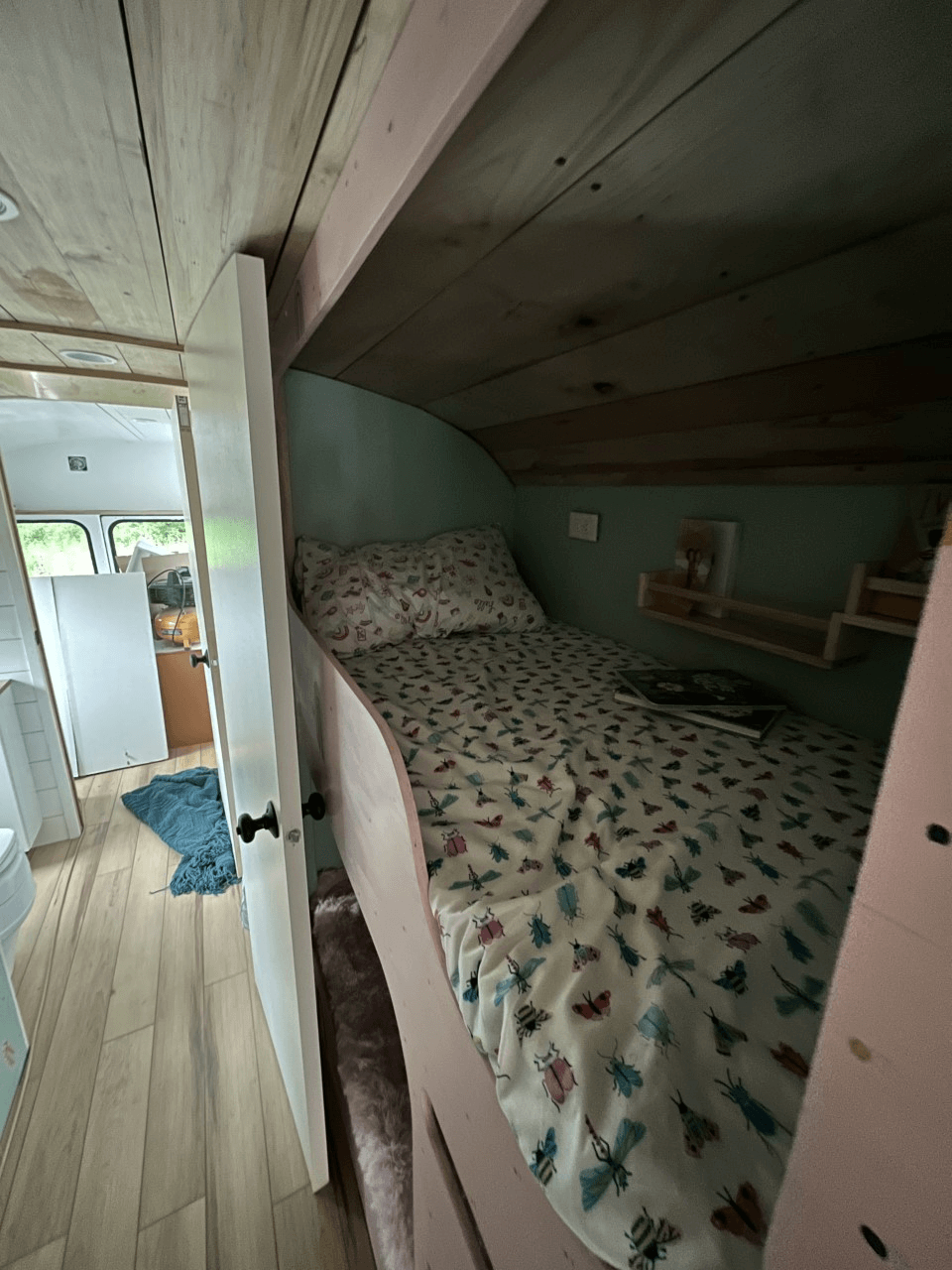 The Roaming Fowler Bus A 2004 Blue Bird All-American  - bus conversion photo