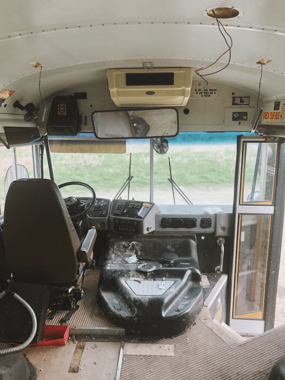 The Roaming Fowler Bus A 2004 Blue Bird All-American  - bus conversion photo