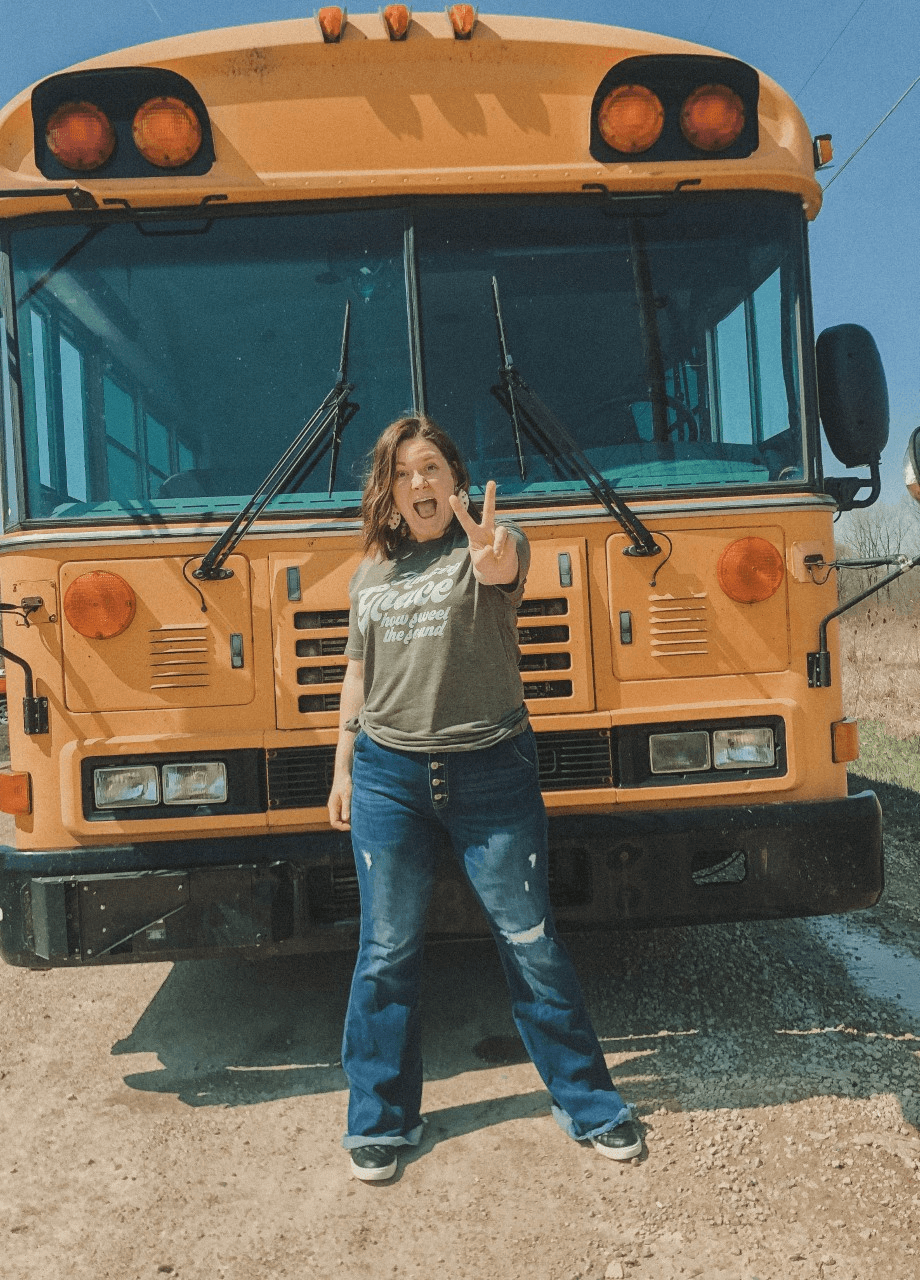 The Roaming Fowler Bus A 2004 Blue Bird All-American  - bus conversion photo
