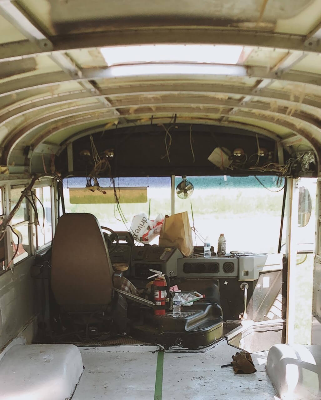 The Roaming Fowler Bus A 2004 Blue Bird All-American  - bus conversion photo
