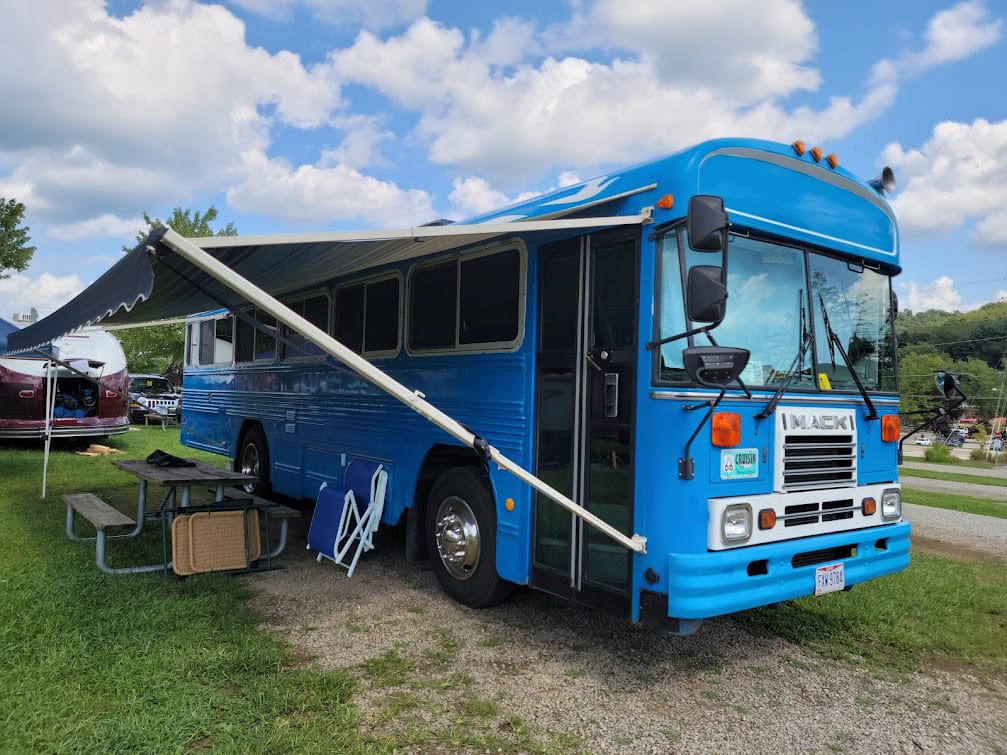 2021 Flxible Owner’s International Bus Rally Loudonville, OH - bus conversion photo
